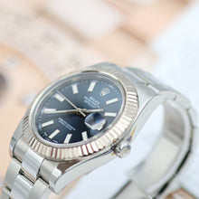 Load image into Gallery viewer, Rolex Datejust II ref. 116334 Blue Dial Oyster Bracelet - Full Set