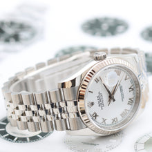 Load image into Gallery viewer, Rolex Datejust ref. 116234 White Roman Dial - Jubilee - Full Set