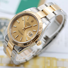 Carica l'immagine nel visualizzatore di Gallery, Rolex Datejust ref. 126333 Champagne Dial Oyster bracelet - Full Set