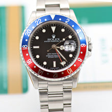 Load image into Gallery viewer, Rolex GMT Master II 16710 - Pepsi Bezel "Swiss Made" - Full Set
