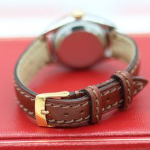 Załaduj obraz do przeglądarki galerii, Rolex Datejust Lady ref. 69173 Steel/Gold - Champagne Dial - Leather Strap