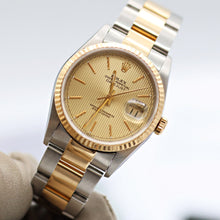 Load image into Gallery viewer, Rolex Datejust 36 ref. 16233 Tapestry dial - Oyster Bracelet - Full Set