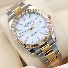 Carica l'immagine nel visualizzatore di Gallery, Rolex Datejust ref. 126333 White Dial Oyster bracelet - Full Set