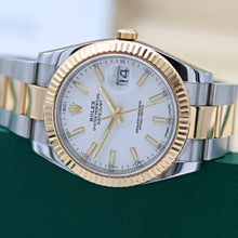 Carica l'immagine nel visualizzatore di Gallery, Rolex Datejust ref. 126333 White Dial Oyster bracelet - Full Set