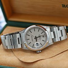 Bild in Galerie-Viewer laden, Rolex Datejust 36 Ref. 16200 Silber -Zifferblatt -Austernarmband