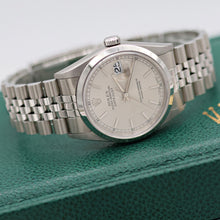 Bild in Galerie-Viewer laden, Rolex Datejust 36 ref. 16200 Silver Circle Dial - Jubilee Bracelet