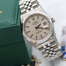 Bild in Galerie-Viewer laden, Rolex Datejust 36 ref. 16200 Silver Circle Dial - Jubilee Bracelet
