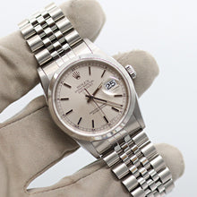 Bild in Galerie-Viewer laden, Rolex Datejust 36 ref. 16200 Silver Circle Dial - Jubilee Bracelet