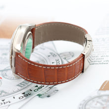 Carica l'immagine nel visualizzatore di Gallery, Rolex Daytona ref. 116519 White Arabic Dial - White Gold 18K - Leather Strap