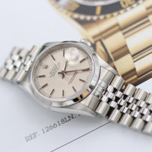 Bild in Galerie-Viewer laden, Rolex Datejust 36 ref. 16200 Silver Circle Dial - Jubilee Bracelet
