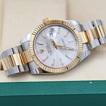 Carica l'immagine nel visualizzatore di Gallery, Rolex Datejust ref. 126333 Silver Dial Oyster bracelet - Full Set
