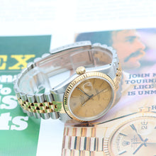 Load image into Gallery viewer, Rolex Datejust 36 ref. 16233 Champagne Linen dial - Jubilee Bracelet