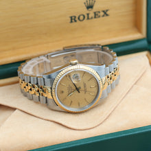 Load image into Gallery viewer, Rolex Datejust 36 ref. 16233 Champagne Linen dial - Jubilee Bracelet