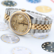 Load image into Gallery viewer, Rolex Datejust ref. 116233 Computer Champagne Diamonds Dial - Full Set