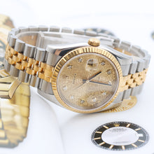 Load image into Gallery viewer, Rolex Datejust ref. 116233 Computer Champagne Diamonds Dial - Full Set