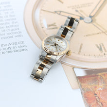 Charger l'image dans la galerie, ON SALE: Rolex Oyster Perpetual ref. 67193 Silver dial Oyster bracelet