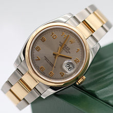 Charger l'image dans la galerie, Rolex Datejust ref. 116203 Grey Arabic Dial - Oyster Bracelet