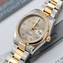 Charger l'image dans la galerie, Rolex Datejust ref. 116203 Grey Arabic Dial - Oyster Bracelet