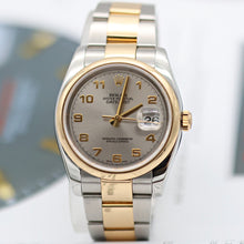Charger l'image dans la galerie, Rolex Datejust ref. 116203 Grey Arabic Dial - Oyster Bracelet