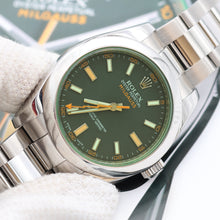 Carica l'immagine nel visualizzatore di Gallery, Rolex Milgauss 116400GV with Card - Black/Green Glass - Full Set