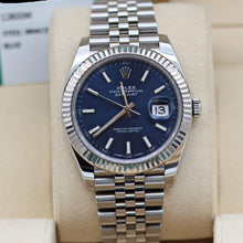 Load image into Gallery viewer, Rolex Datejust ref. 126334 Blue Dial Jubilee bracelet - Full Set