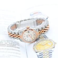 Charger l'image dans la galerie, Rolex Lady Datejust ref. 179171 Silver Diamonds - Full set