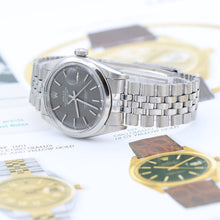 Załaduj obraz do przeglądarki galerii, Rolex Datejust ref. 1600 Grey Dial Jubilee Bracelet