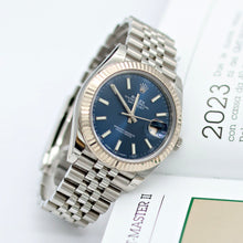 Load image into Gallery viewer, Rolex Datejust ref. 126334 Blue Dial Jubilee bracelet - Full Set