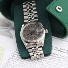 Załaduj obraz do przeglądarki galerii, Rolex Datejust ref. 1600 Grey Dial Jubilee Bracelet