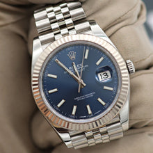 Load image into Gallery viewer, Rolex Datejust ref. 126334 Blue Dial Jubilee bracelet - Full Set