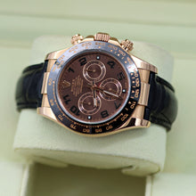 Load image into Gallery viewer, Rolex Daytona ref. 116515 Chocolate Arabic dial Rubber-B strap - Full Set