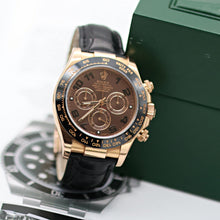 Load image into Gallery viewer, Rolex Daytona ref. 116515 Chocolate Arabic dial Rubber-B strap - Full Set