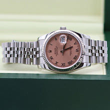 Bild in Galerie-Viewer laden, Rolex Datejust Ref. 116234 Lachs Römisches Zifferblatt - Jubiläum - Voller Satz