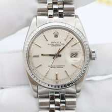 Charger l'image dans la galerie, Rolex Datejust 36 ref. 1603 - Silver Dial (V I) - Jubilee bracelet