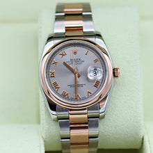 Załaduj obraz do przeglądarki galerii, Rolex Datejust ref. 116201 Grey Roman Dial Oyster bracelet