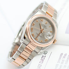 Załaduj obraz do przeglądarki galerii, Rolex Datejust ref. 116201 Grey Roman Dial Oyster bracelet