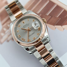 Załaduj obraz do przeglądarki galerii, Rolex Datejust ref. 116201 Grey Roman Dial Oyster bracelet