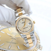 Load image into Gallery viewer, Rolex Lady-Datejust 31mm ref. 178273 Silver Dial Oyster bracelet - Full Set