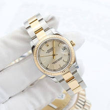 Load image into Gallery viewer, Rolex Lady-Datejust 31mm ref. 178273 Silver Dial Oyster bracelet - Full Set
