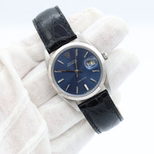 Load image into Gallery viewer, Rolex Precision Date ref. 6694 Blue Dial - Leather Strap