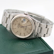 Load image into Gallery viewer, RolexDatejust ref. 16234 Silver Dial (Circle Minutes) - Oyster Bracelet