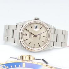 Load image into Gallery viewer, RolexDatejust ref. 16234 Silver Dial (Circle Minutes) - Oyster Bracelet
