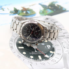 Załaduj obraz do przeglądarki galerii, Omega Speedmaster Date ref. 3513.50 Black Dial - With Box