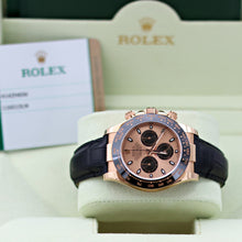 Load image into Gallery viewer, Rolex Daytona ref. 116515 Sundust Dial - Rubber-B strap - Full Set