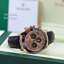 Load image into Gallery viewer, Rolex Daytona ref. 116515 Sundust Dial - Rubber-B strap - Full Set