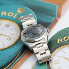 Załaduj obraz do przeglądarki galerii, ON SALE: Rolex Precision Date ref. 6694 - Grey Dial - Oyster bracele