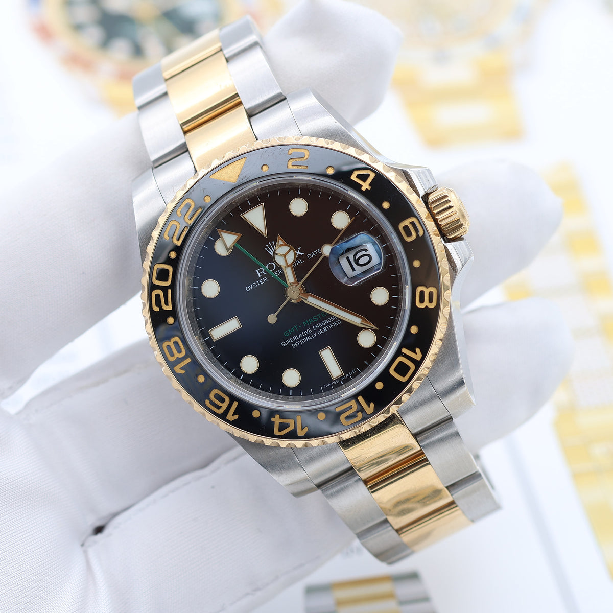 Rolex GMT Master II ref. 116713LN - Full Set – Debonar Rolex GMT Master II ref. 116713LN - Full Set – Debonar