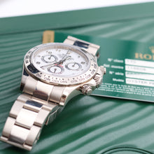 Załaduj obraz do przeglądarki galerii, Rolex Daytona ref. 116509 - White Arabic Dial - Full Set