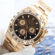 Charger l'image dans la galerie, Rolex Daytona ref. 116505 Rose Gold - Black dial with pink subdials - Full Set