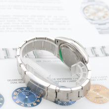 Załaduj obraz do przeglądarki galerii, Rolex Oyster Perpetual Airking ref. 114200 Dial Blue 3-6-9 - Full Set